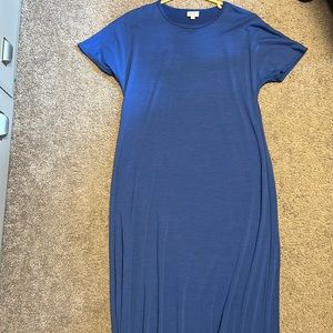 Lularoe maxi dress. Like new. Size M